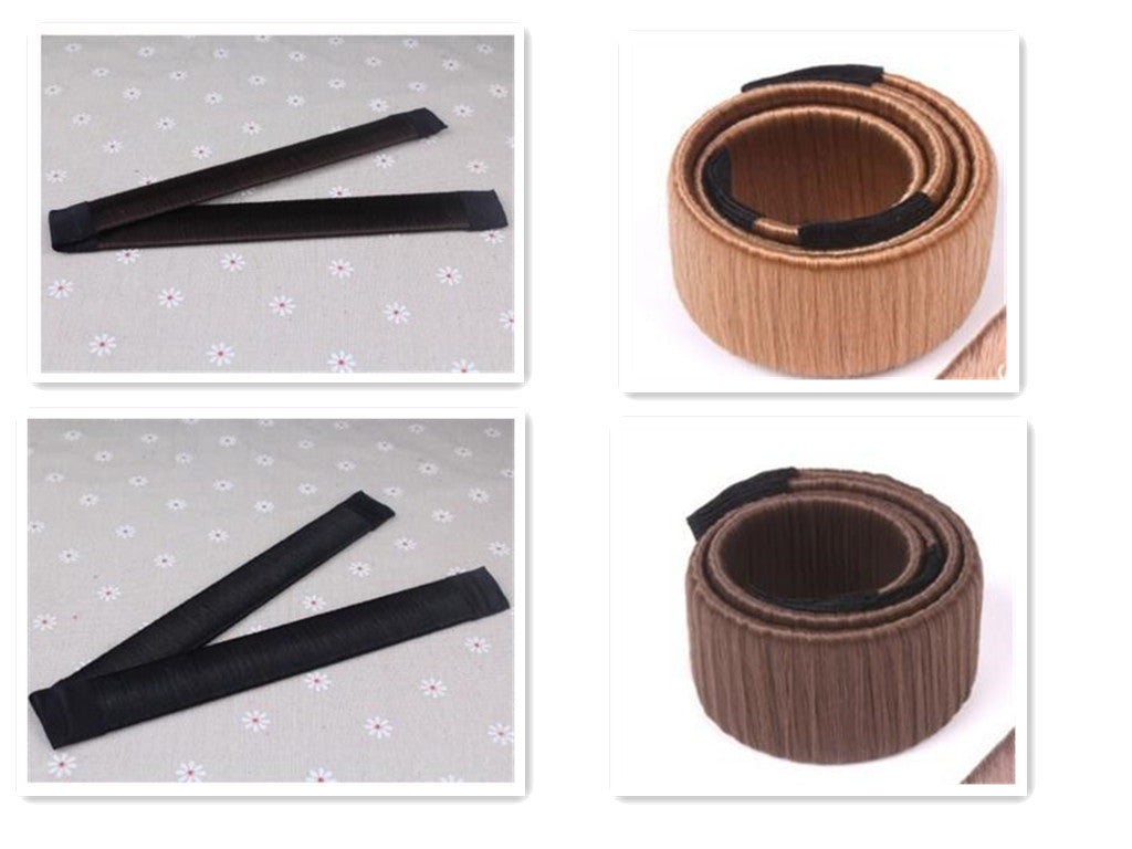 Magic French Twist Magic Hair Bun Maker Hair Tie Elastic