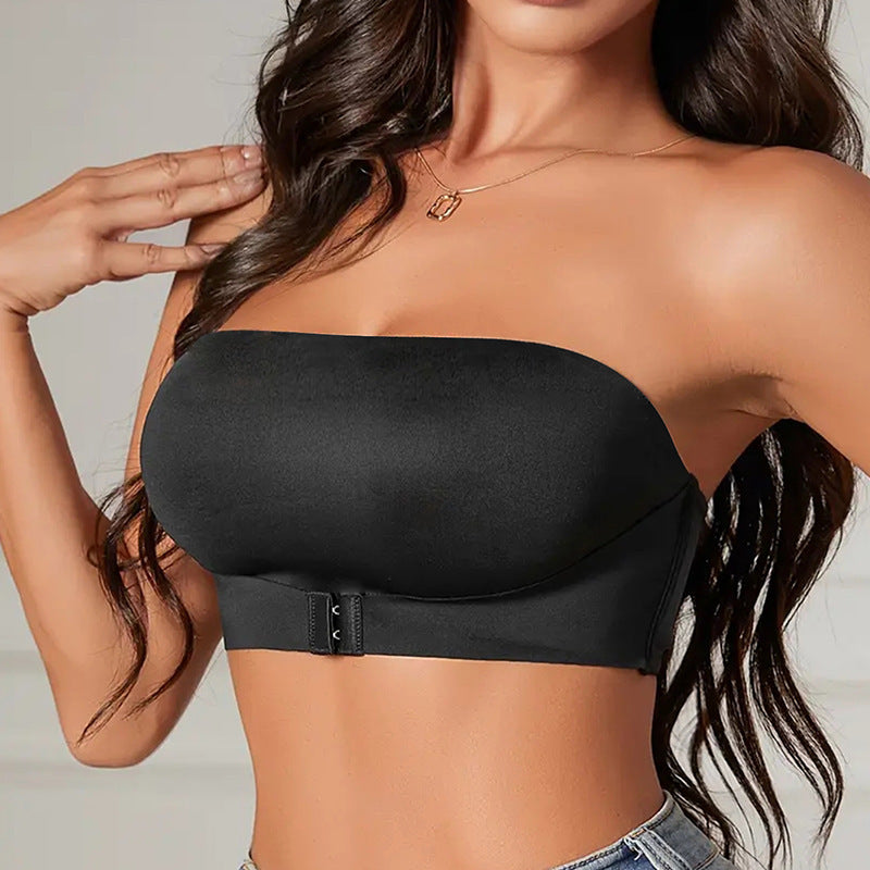 Front Buckle Shaping Push Up Ladies Underwired Bra