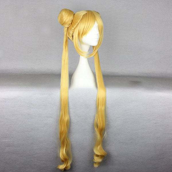 Cross-Border Exclusive Supply Sailor Moon Moon Hare Shui Bingyue Anime Cos Wig Foreign Trade Hot Selling Style