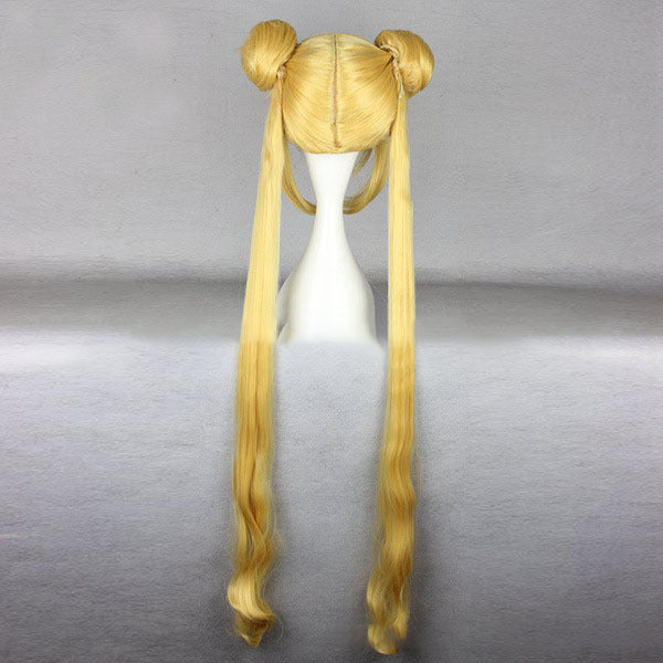 Cross-Border Exclusive Supply Sailor Moon Moon Hare Shui Bingyue Anime Cos Wig Foreign Trade Hot Selling Style