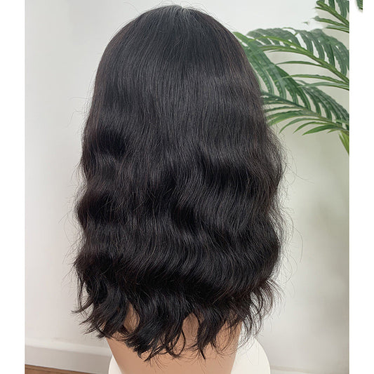 Front Lace Bob Headgear Bobo Head Body Wave Hair Lace Front Wigs