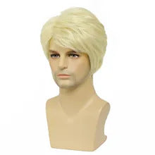 New Men's Synthetic Natural Wig