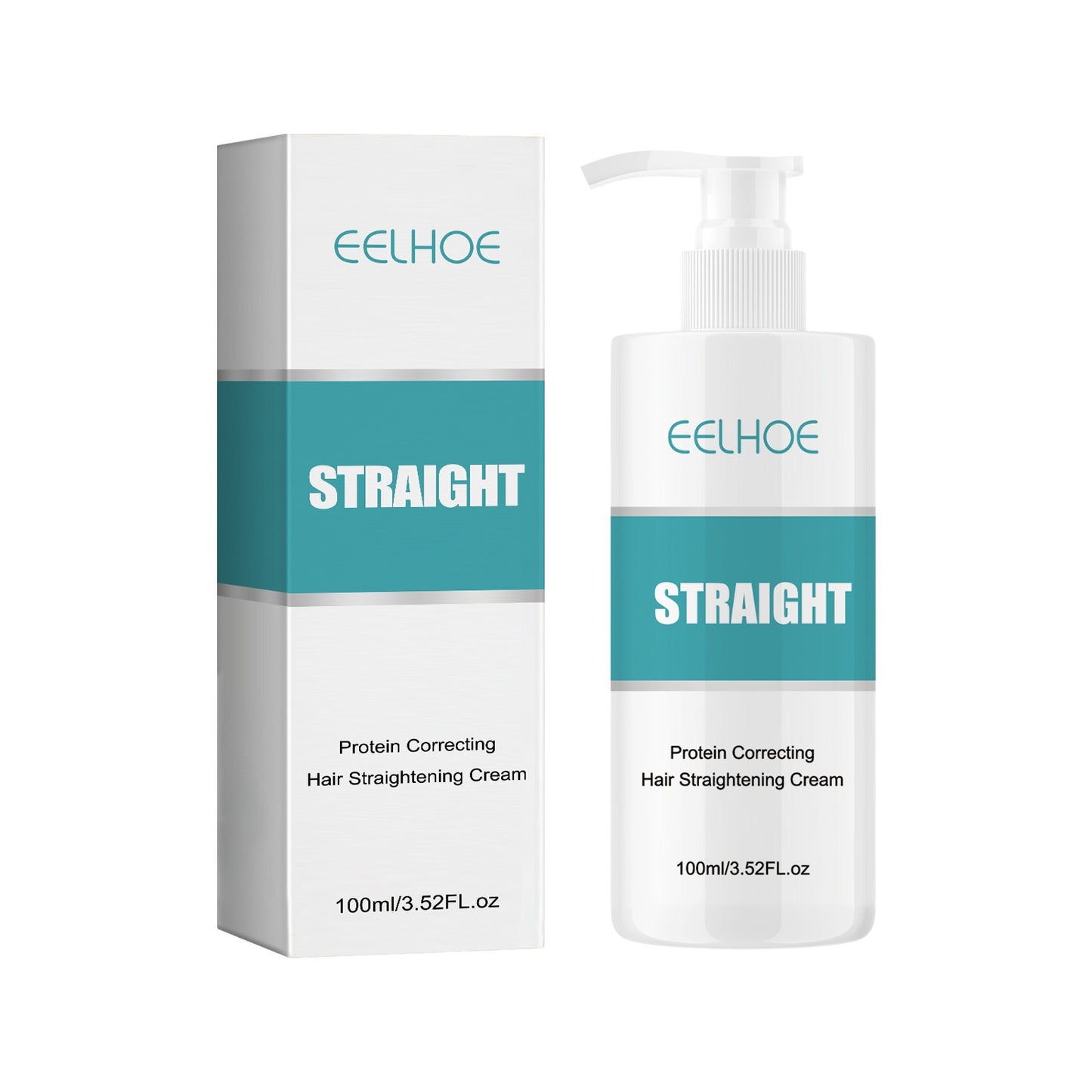 EELHOE Protein Corrective Straightening Cream Smoothing Frizz Repairing Damaged Hair Leave-In Smoothing Conditioner