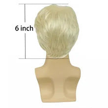 New Men's Synthetic Natural Wig